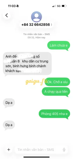 Ảnh đánh giá gái gọi