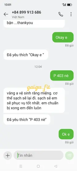 Ảnh đánh giá gái gọi
