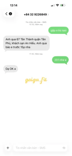Ảnh đánh giá gái gọi