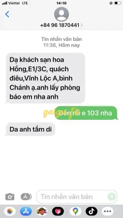 Ảnh đánh giá gái gọi