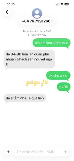 Ảnh đánh giá gái gọi