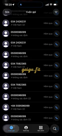 Ảnh đánh giá gái gọi
