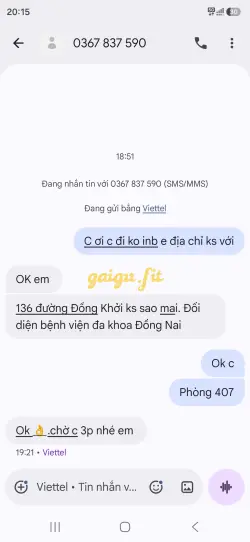 Ảnh đánh giá gái gọi