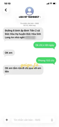 Ảnh đánh giá gái gọi