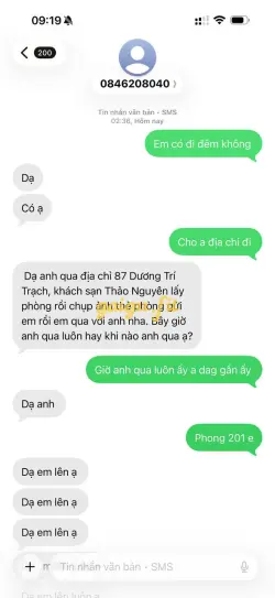 Ảnh đánh giá gái gọi