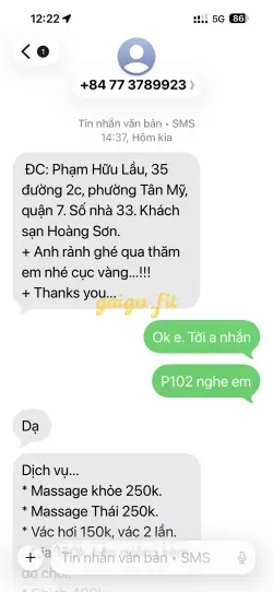 Ảnh đánh giá gái gọi