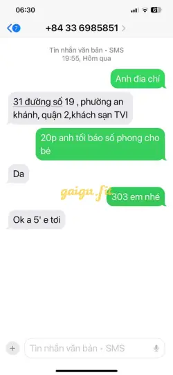 Ảnh đánh giá gái gọi