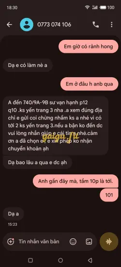 Ảnh đánh giá gái gọi