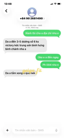 Ảnh đánh giá gái gọi