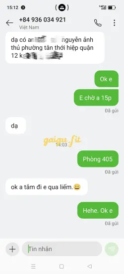 Ảnh đánh giá gái gọi