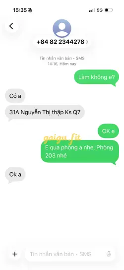Ảnh đánh giá gái gọi