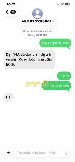 Ảnh đánh giá gái gọi