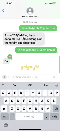 Ảnh đánh giá gái gọi