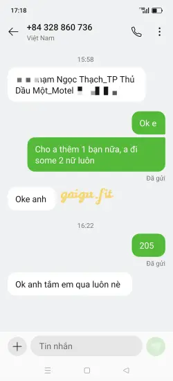 Ảnh đánh giá gái gọi