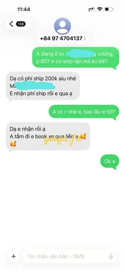 Ảnh đánh giá gái gọi