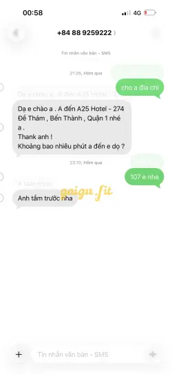 Ảnh đánh giá gái gọi