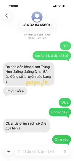 Ảnh đánh giá gái gọi