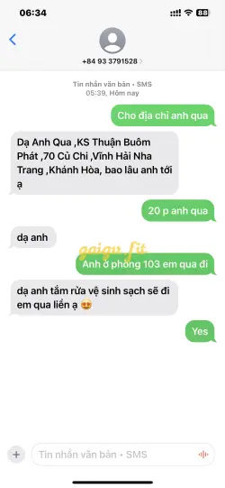 Ảnh đánh giá gái gọi