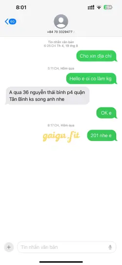 Ảnh đánh giá gái gọi