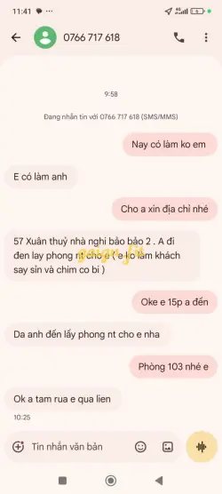 Ảnh đánh giá gái gọi