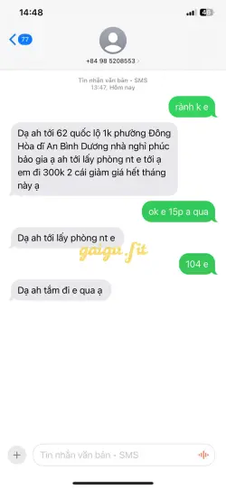 Ảnh đánh giá gái gọi