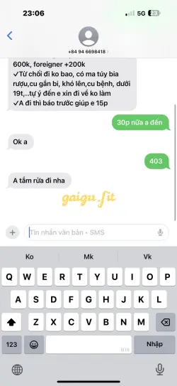 Ảnh đánh giá gái gọi