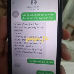 Ảnh đánh giá gái gọi
