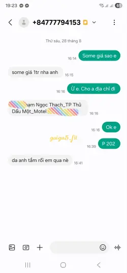 Ảnh đánh giá gái gọi