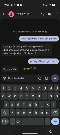 Ảnh đánh giá gái gọi