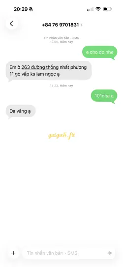 Ảnh đánh giá gái gọi