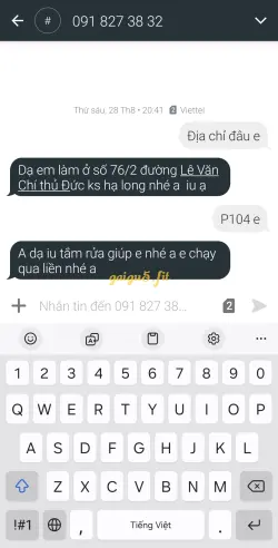 Ảnh đánh giá gái gọi