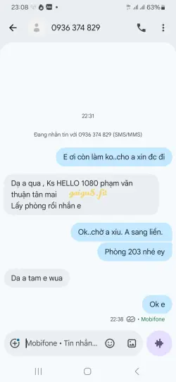 Ảnh đánh giá gái gọi
