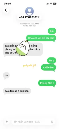 Ảnh đánh giá gái gọi