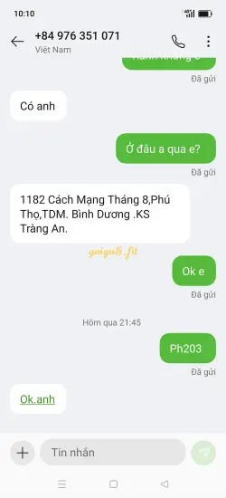 Ảnh đánh giá gái gọi