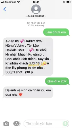 Ảnh đánh giá gái gọi