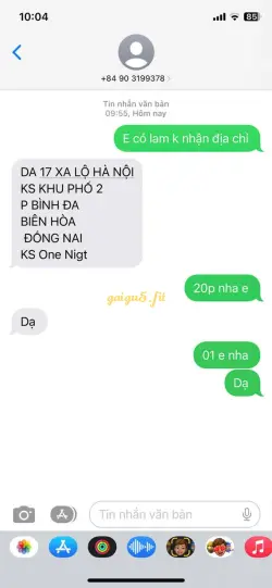 Ảnh đánh giá gái gọi