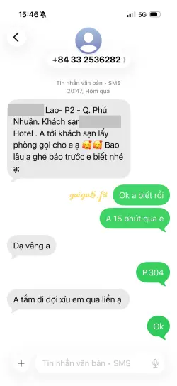 Ảnh đánh giá gái gọi