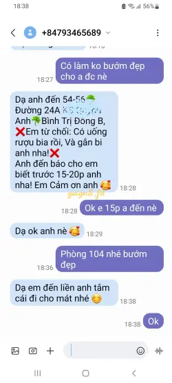 Ảnh đánh giá gái gọi