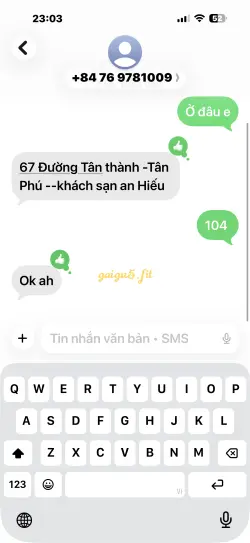 Ảnh đánh giá gái gọi