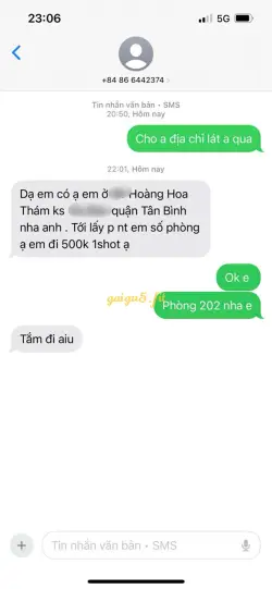 Ảnh đánh giá gái gọi