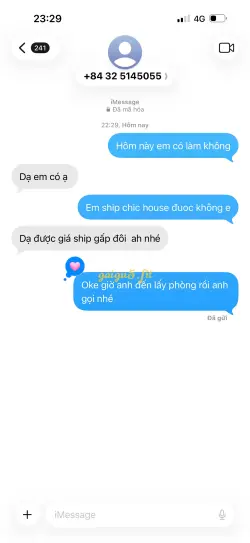 Ảnh đánh giá gái gọi