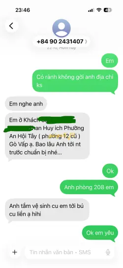 Ảnh đánh giá gái gọi