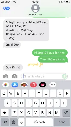 Ảnh đánh giá gái gọi