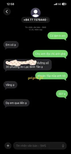 Ảnh đánh giá gái gọi