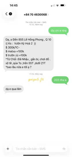 Ảnh đánh giá gái gọi