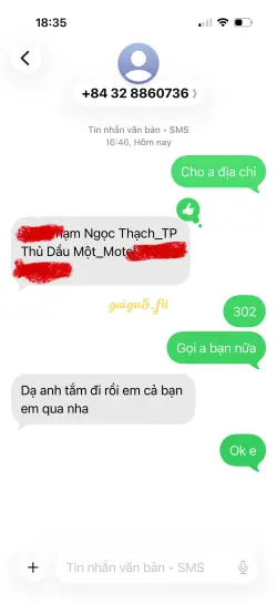 Ảnh đánh giá gái gọi