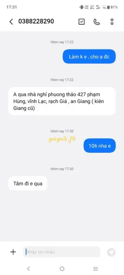Ảnh đánh giá gái gọi