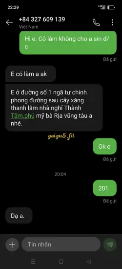 Ảnh đánh giá gái gọi