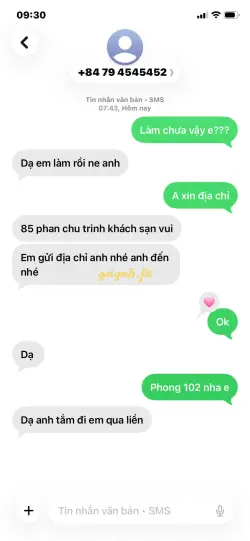 Ảnh đánh giá gái gọi