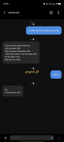 Ảnh đánh giá gái gọi